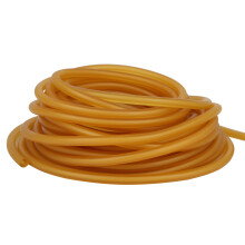 Latex Slingshot Antifreeze Tube, 10m, Round Elastic Pipe, Plain Color