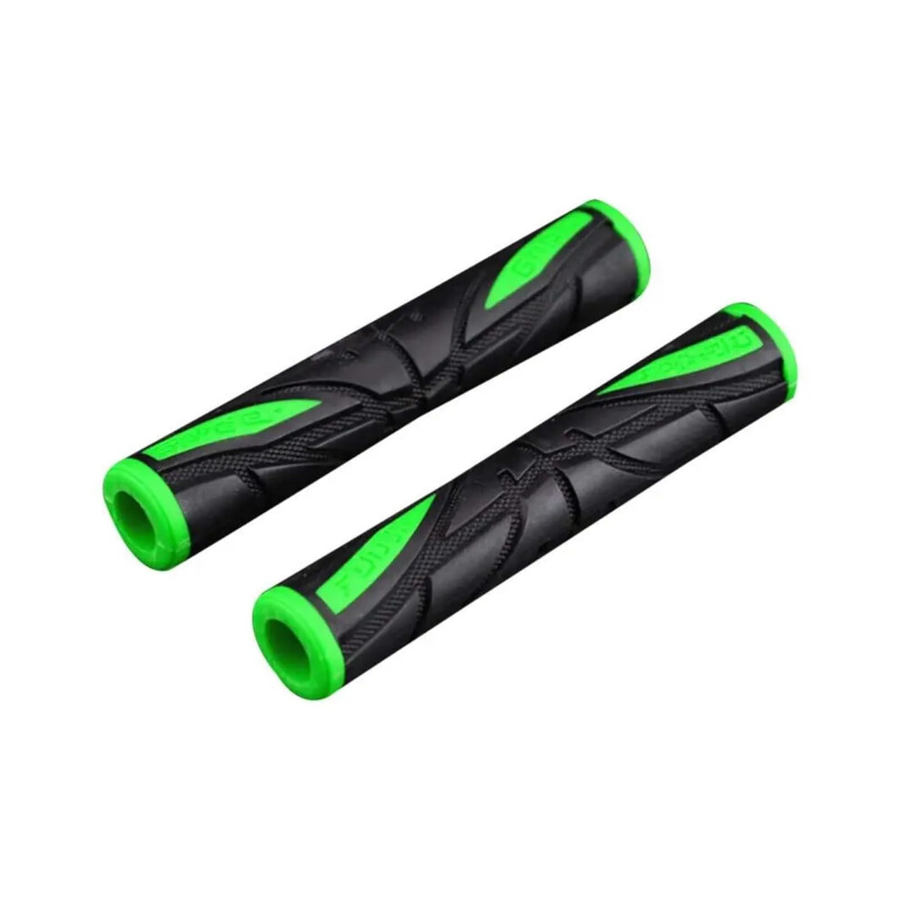 Soft Silicone Sleeve Handlebars Antiskid Grips For Motorcycle And Bicycle Protective Handlebar Accessories Green 9187378490532