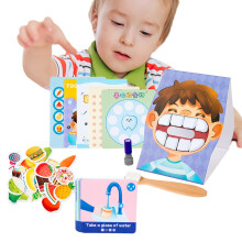 Kids Tooth Brushing Toy with Jumbo Teeth  Children Dental Hygiene Kit for Learning and Play