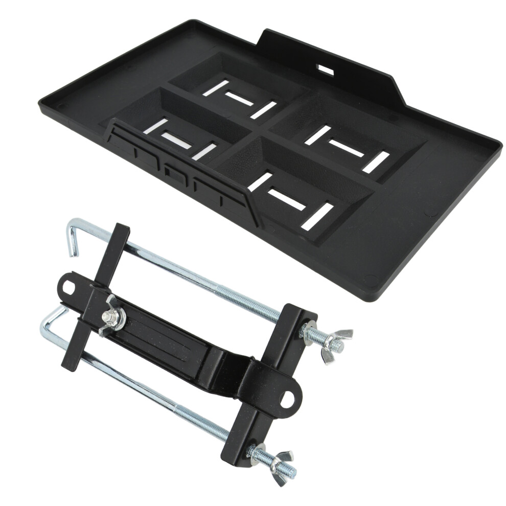 Car Battery Hold Down Tray Bracket Set For 27, 30, 31 Series Batteries 8741376380656