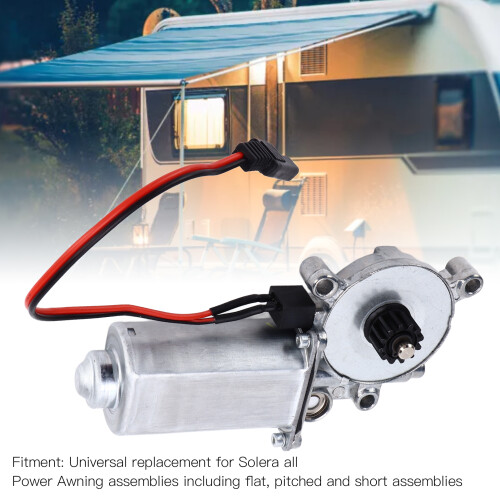 Replacement RV Power Awning Motor 266149 Durable Steel Construction 1