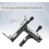 Microscope Attachable Mechanical Stage X-Y Moveable Caliper Vernier with Scale for Laboratory Use, Compatible with Standard Microscopes 2