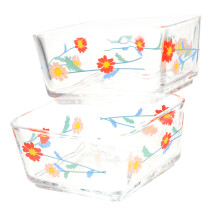 2Pcs Hamster Food Bowl Durable Easy Clean Feeding Dish for Small Pets Rabbits Guinea Pigs Chinchillas