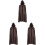 3Stk Herren Halloween Mittelalter Cape Umhang Cosplay 4