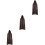 3Stk Herren Halloween Mittelalter Cape Umhang Cosplay 7