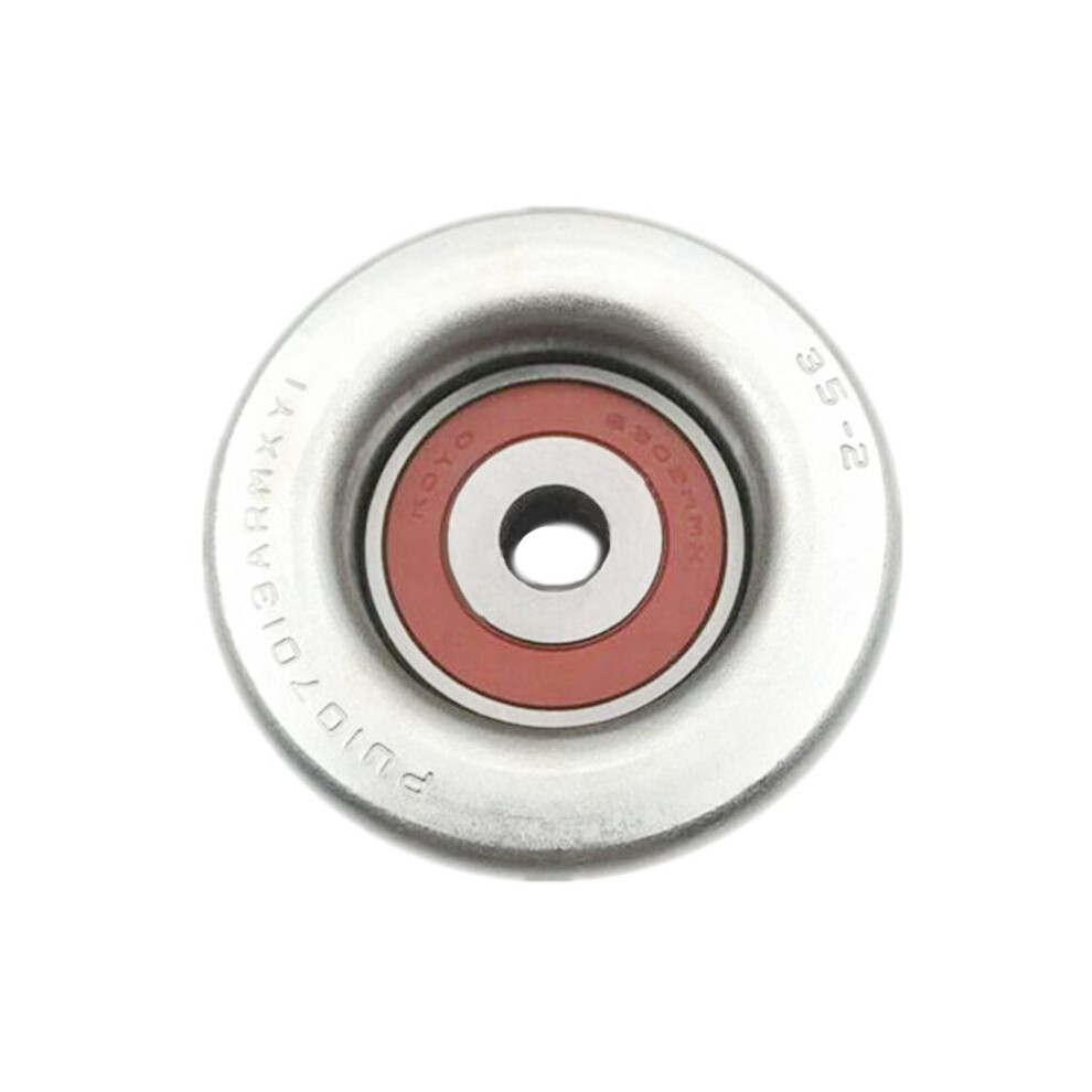 Car Drive Belt Tensioner Idler Pulley 16604-0P011 / 16604-31020 For Tacoma Tundra 2.7L Silver 6032200238062