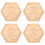 4Stk Holz Halloween Servierplatte Snack- Und Obstteller 7
