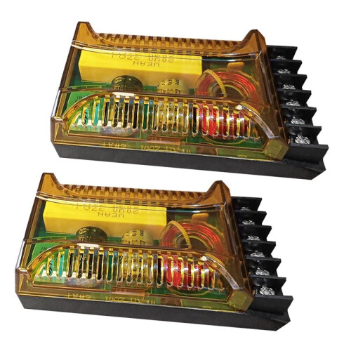 2 Way Crossover for Speaker, -2001 2Pcs Speaker Fr