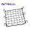 Motorcycle Bicycle Cargo Net Featuring 6 Adjustable Hooks and Tight Mesh Black 3