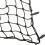 Motorcycle Bicycle Cargo Net Featuring 6 Adjustable Hooks and Tight Mesh Black 4