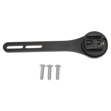 Soporte aerodinámico integrado para manillar, compatible con ciclocomputadores de aleación de aluminio 6061-T6. Soporte para ciclocomputadores