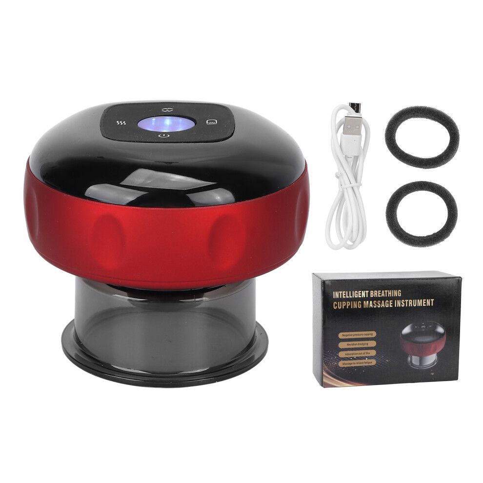 Rechargeable Design Electric Cupping Set with Suction Technology and Heat Therapy, Gua Sha Massage Tool for Detoxification and Muscle Recovery,