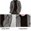 Σακάκι για άνδρες, Houndstooth Blazer Peak με πέτο και σταυρωτό μπουφάν, μονόπετο μπουφάν με 4