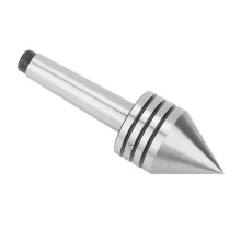 Heavy Duty Live Tailstock Center for Metal Wood Lathe, Large Live Lathe Center MT2 with Internal Ball Bearings, Precision Ball Bearing 60-Degree