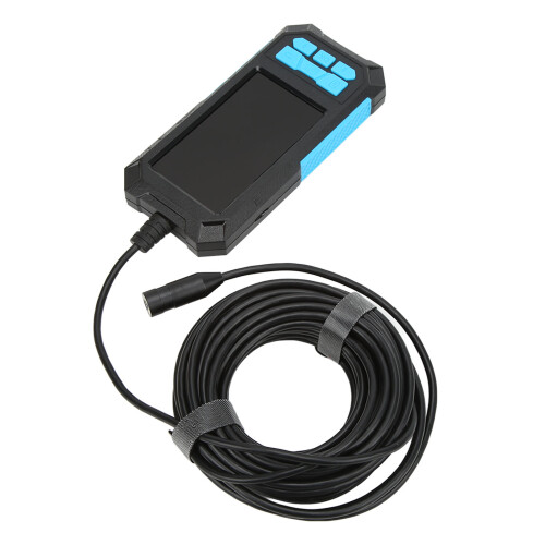 1080P HD Endoscope Camera with Light IP68 Waterproof Inspection Tool Dual Lens 4.5 Inch IPS Screen Split Screen Function Adjustable LED Lights for 2