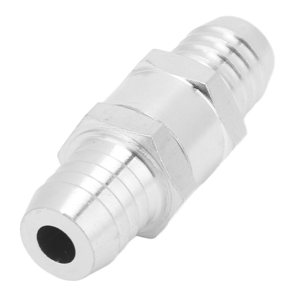 Universal 0.63In One Way Check Valve Aluminum For Fuel Gasoline Oil 7901376388118