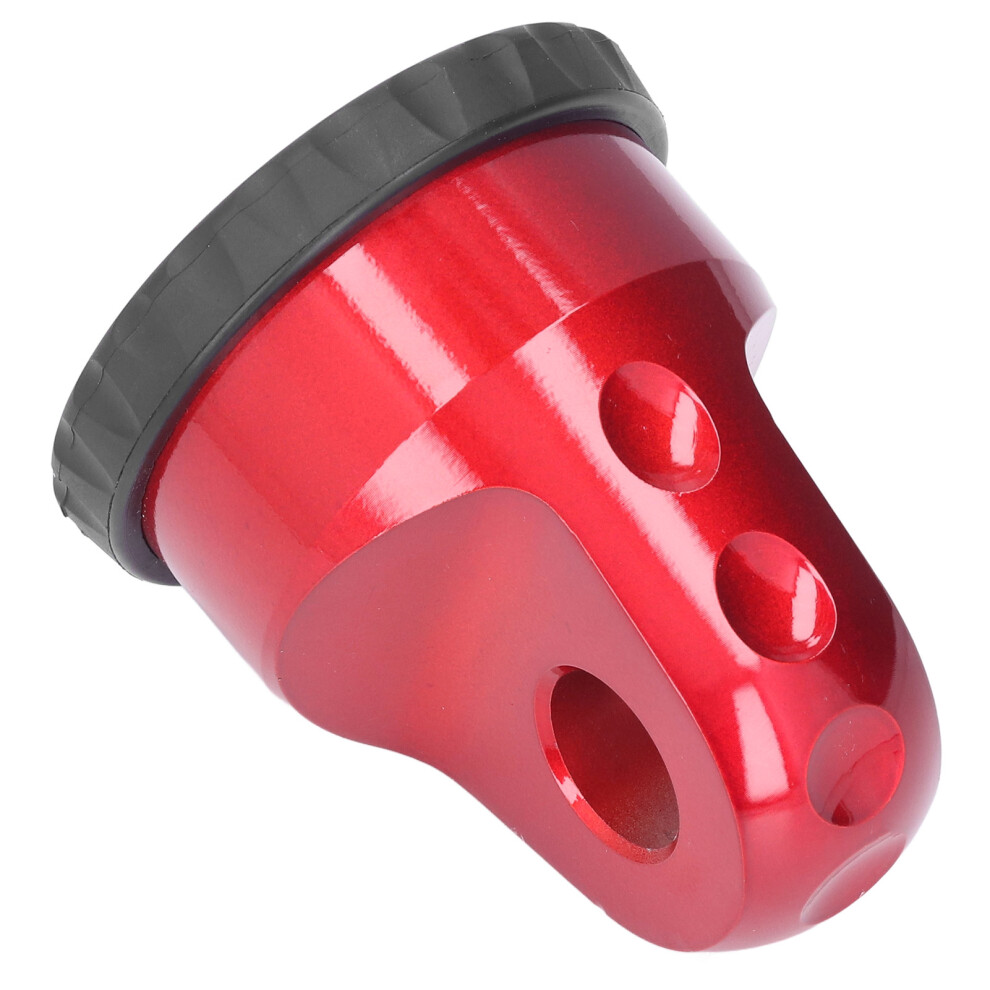 22000Lb Winch Shackle Mount With 5/8In Pin For 3/4In D-Ring Red 8781376388672