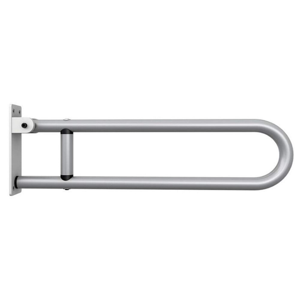 Bathroom Grab Bar Wall Mounted Folding NonSlip Safety Rail for Elderly Handicap Toilet Shower