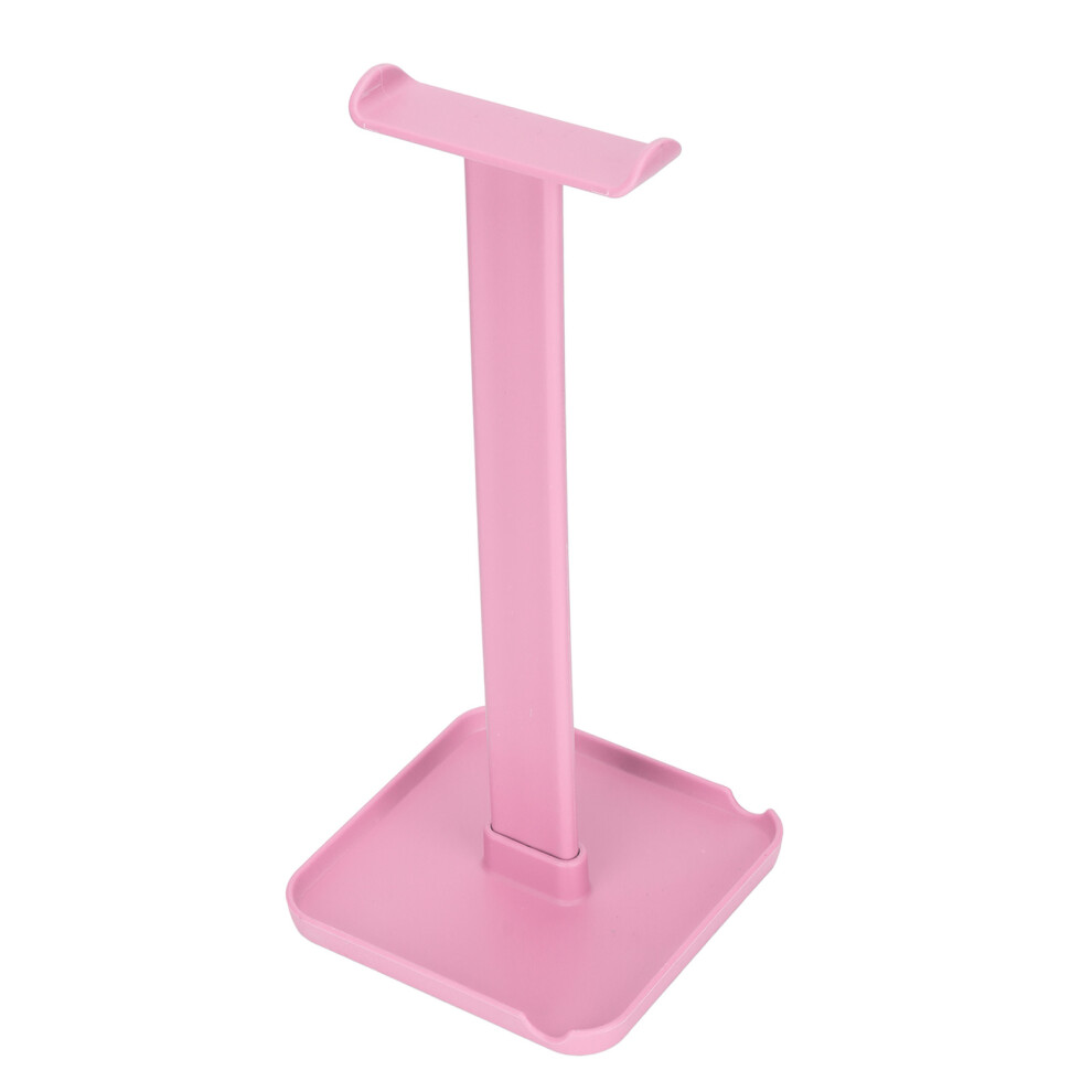 Bright Headphone Stand - Portable Stable And Space-Efficient Pink 8151376389397