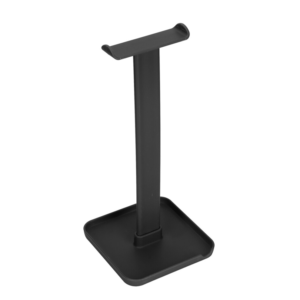 Sturdy Abs Headphone Stand Z1 Bright Color Space Saver Black 8441376389436