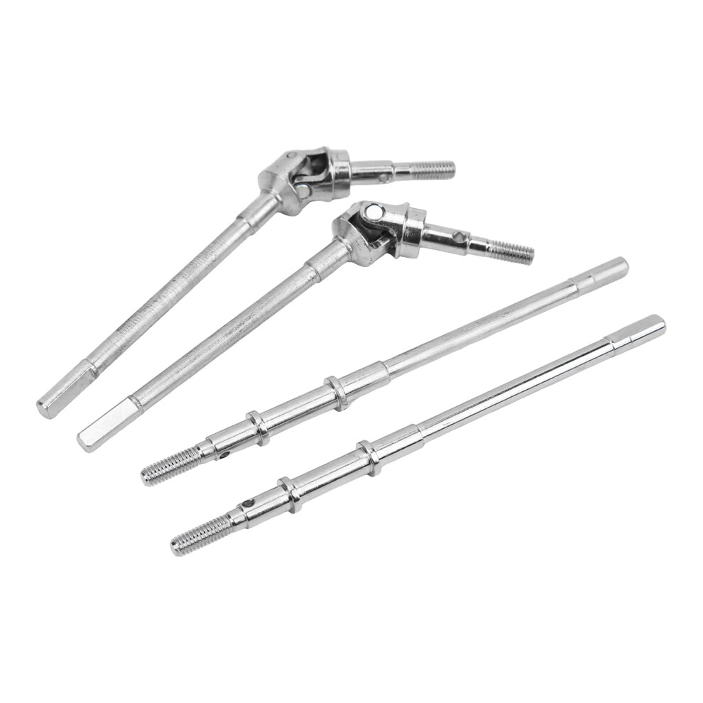 Hard Steel Front Rear Axle Cvd Drive Shaft Set For 1/10 Rc Car 7891376390016