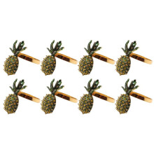 Napkin Ring Buckle Holder Wedding Party Table Pineapple Thanksgiving Day Gift