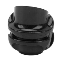Schwarz 37 Aluminiumlegierung-Hooded Peep Sight für Jagdbögen Compound Bogen Bogenschießen