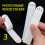Hook and Loop Tape Heavy Duty Adhesive Strips for Wall Mount, Removable Reusable 12Piece Set 3