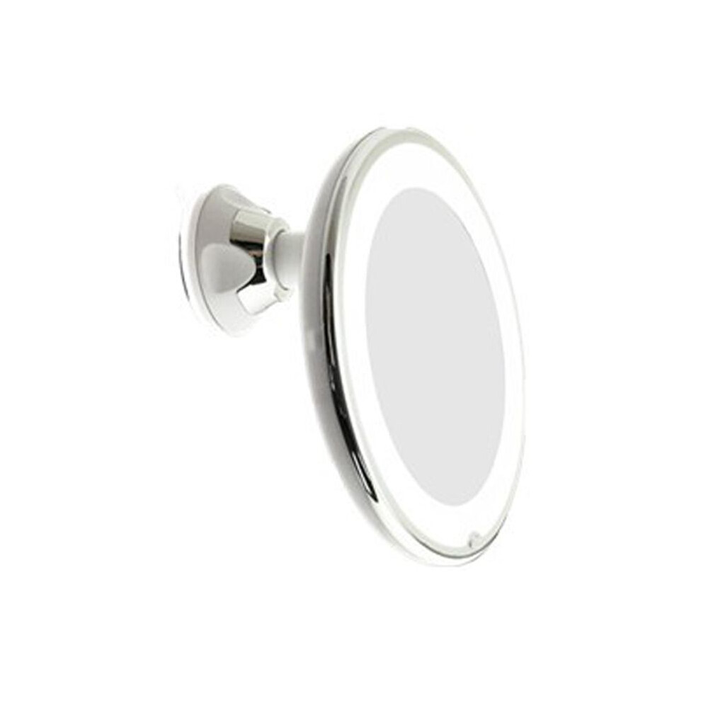 Light 10X Magnifying Mirror With Makeup Mirror With S Dimmable Led Makeup Mirror For Bathroom Bedroom, Hotel