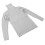 Herren Graues Kabelstrick-Pullover Langarm Slim Fit M 10