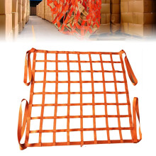 Heavy Duty Nylon Cargo Lifting Net 1.5x1.5M Tear Resistant Strong Load Bearing 500kg Square Mesh for Garden and Pallet Handling