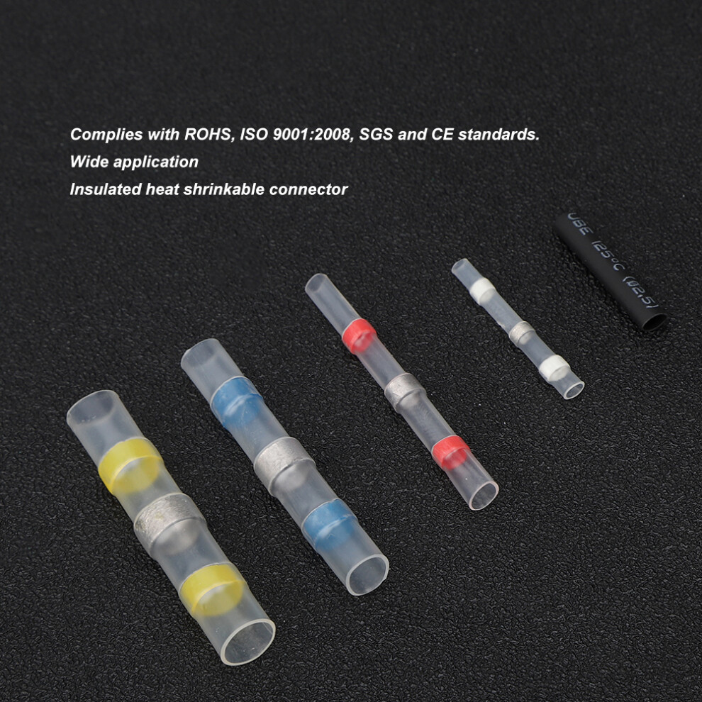 300PCs Solder Sleeve Draht Terminal Stecker