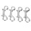 Multipurpose Snap Hook Durable Construction Double Ended Bolt Snap Quick Open And Lock Rust Resistant Marine Grade Spring Rebound Durability For Pet 6