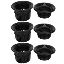 Kit de reemplazo de válvula de aire para bote inflable con malla filtrante, inflado rápido, válvulas de seguridad de PVC, fácil instalación,