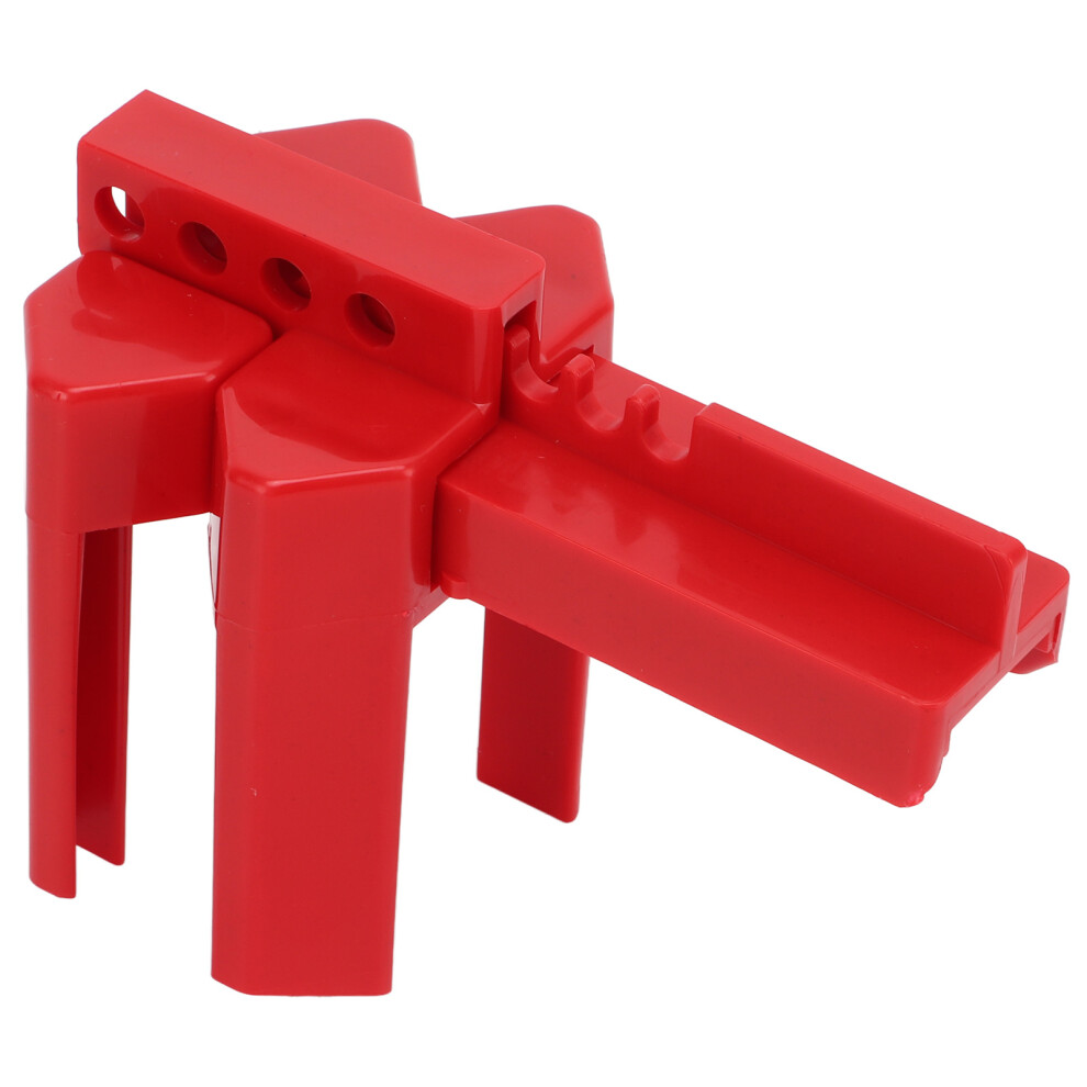Industrial Ball Valve Lock Red Dn8-Dn50 With 38Mm Padlock Adjustable 8051376393984