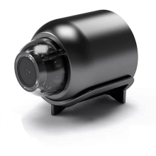 Motion Detection Equipped Security Camera, Mini Wifi Camera 1080p Hd with Night Vision and Remote Monitoring, Wireless Connection 160-degree Wide