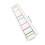 2Pcs Transparent Fingerboard Marker Decals for Violin PVC Beginner Aid 2