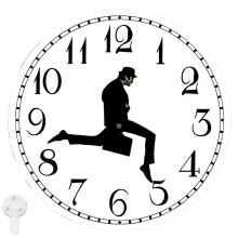 Horloge de Promenade, Horloge Murale Silly Walk, une Horloge Murale IntéRessante pour Chambre à Coucher, Cuisine, Salon, DéCoration D'IntéRieur