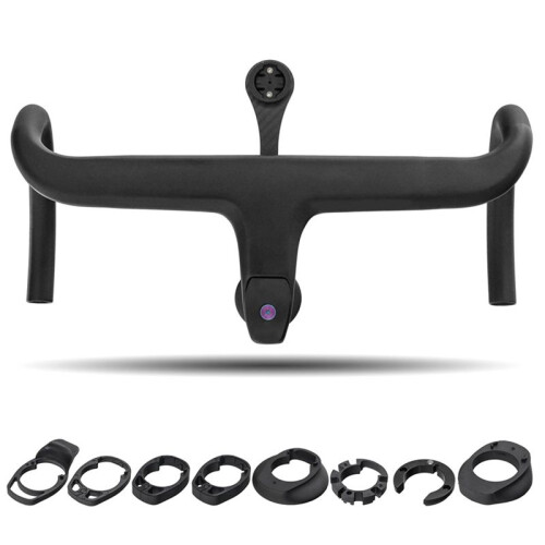 Integrated Carbon Road Handlebar for Bicycle Steering Wheel(440X120MM)