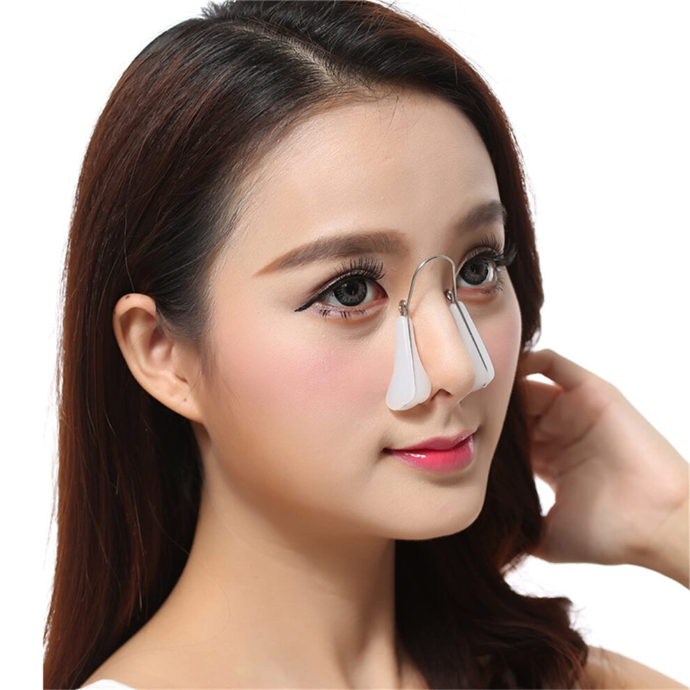 Nose Lifting Shaper Clip Silicone Nose Straightener Portable Slimmer Tool for Shaping and Lifting Nose Makeup
