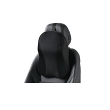 Ergonomic Memory Foam Car Neck Pillow with Adjustable Straps and Breathable Cover for Long Drives