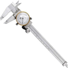 Dial Caliper 0150mm Stainless Steel Shockproof  Precision Vernier Caliper 0.02mm Metric