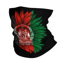 Headband Flowers, Flags Headwear, Breathable Bandana Neck Warmer 25X50CM for Fishing, Running, and Travel