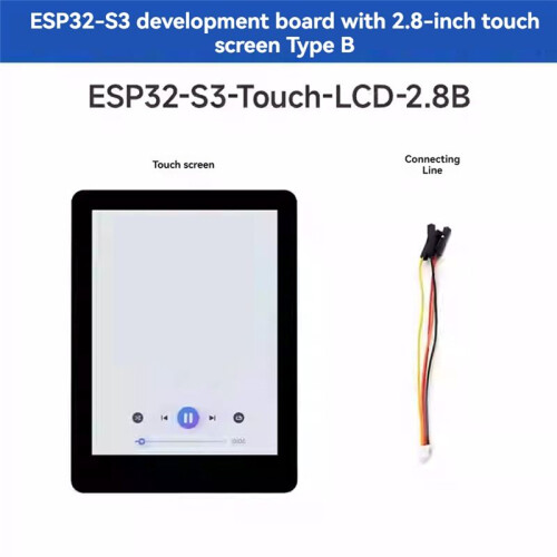 ESP32-S3 2.8inch IPS Capacitive Touch Display Development Board with Onboard Antenna ESP32 with Display 2