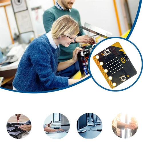 For Micro-Bit GO NRF51822 Development Board Matrix:Bit GO Expansion Board BIT V1.5 Motherboard