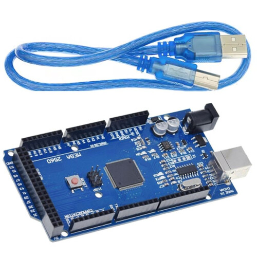 MEGA2560 R3 Verbesserte Version Entwicklungsboard mit USB-Datenkabel, Geeignet für 3D-Drucker