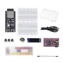 AI Voice Chat Robot ESP32-S3 Development Board Breadboard 3.5mm Audio Kit for DeepSeek for Student Educational AI Robot