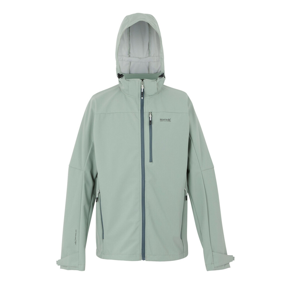 New Regatta Men's (Xl, Glacier/Iceberg) Arana Waterproof Soft Shell Jacket Multicoloured