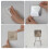 4Pcs Wall Stand Stainless Steel Self-Adhesive Holder 6