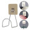 4Pcs Wall Stand Stainless Steel Self-Adhesive Holder 11